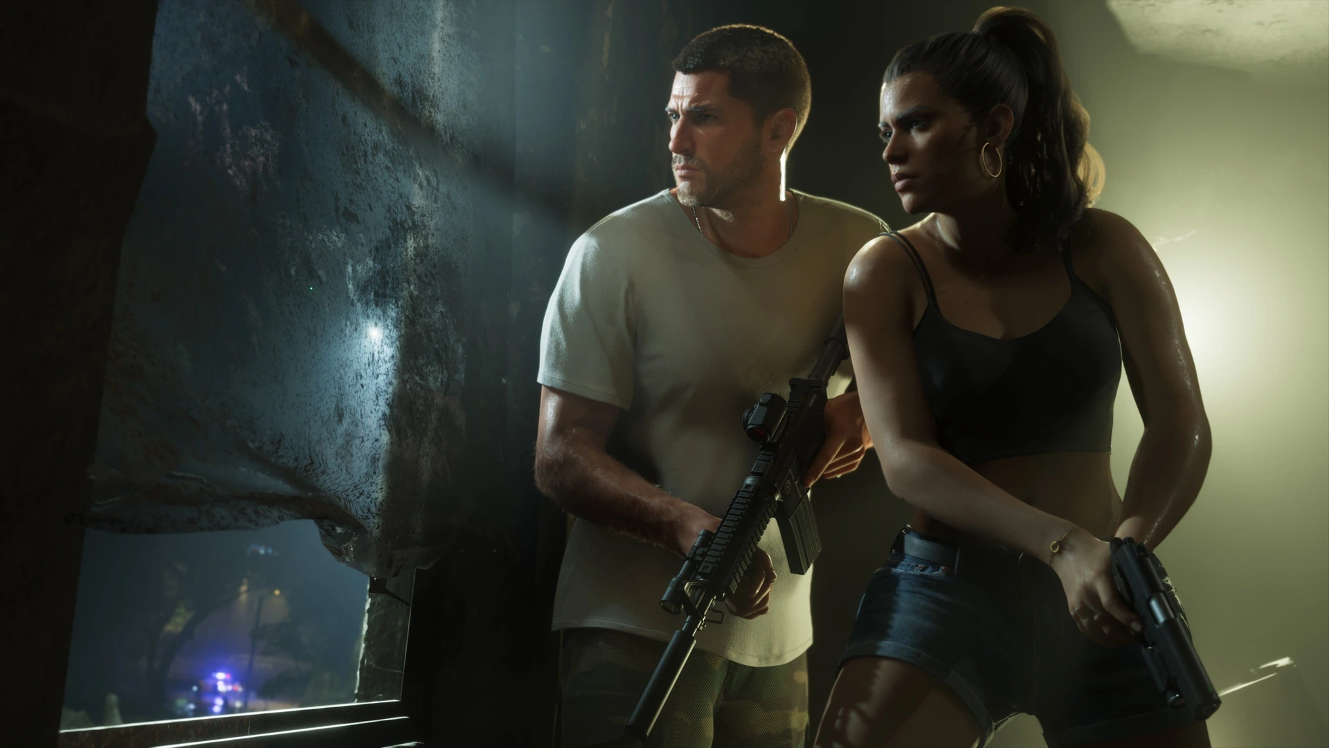 GTA 6では、ジェイソンとルシアが一緒にいるか、別々のルーチンを続けるかを選択可能